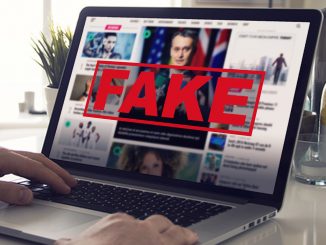 "Fake News - Computer Screen Reading Fake News" by mikemacmarketing is licensed under CC BY 2.0